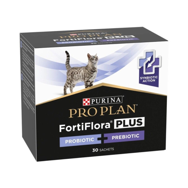 Пробиотик с пребиотиком для котов ProPlan FortiFlora Plus 30 шт Pro Plan – купить со скидкой