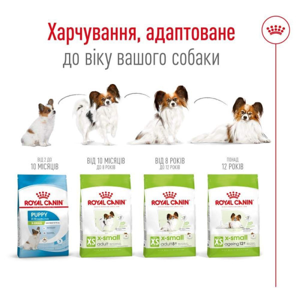 Сухий корм для собак Royal Canin X-Small Adult 500 г Royal Canin – купити зі знижкою %