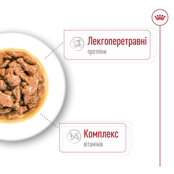 Вологий корм для собак Royal Canin Mini Adult pouch 85 г (1 упак 12 шт) Royal Canin – купити зі знижкою %