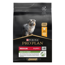 Сухой корм для щенков и молодых собак Pro Plan Puppy Medium 3 кг - курица