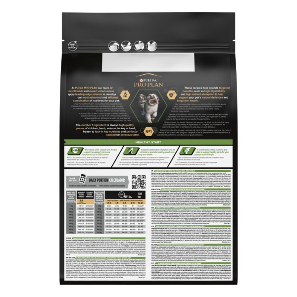 Сухой корм для щенков и молодых собак Pro Plan Puppy Medium 3 кг - курица Pro Plan – купить со скидкой