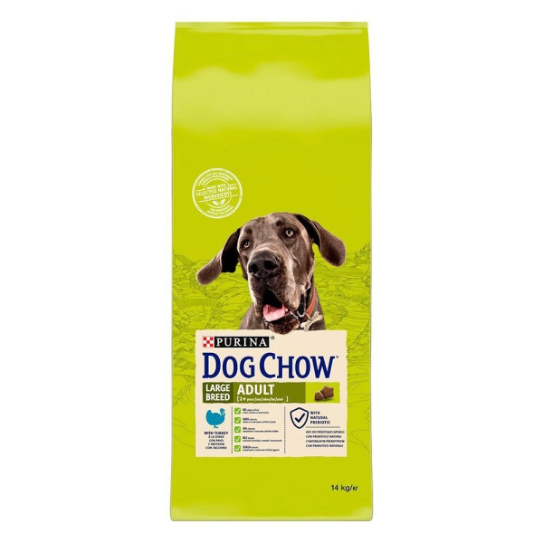 Сухий корм для дорослих собак великих порід Dog Chow Adult Large Breed Turkey 14 кг (індичка) Dog Chow – купити зі знижкою %
