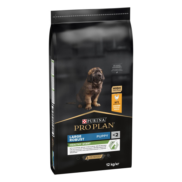 Сухой корм для щенков крупных пород Pro Plan Puppy large Robust 12 кг (курица) Pro Plan – купить со скидкой