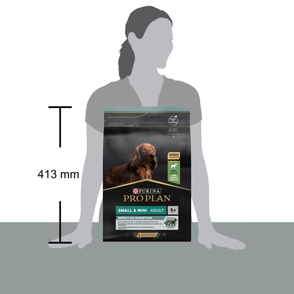 Сухой корм для собак Pro Plan Adult Small & Mini Sensitive Digestion 3 кг - ягнёнок Pro Plan – купить со скидкой