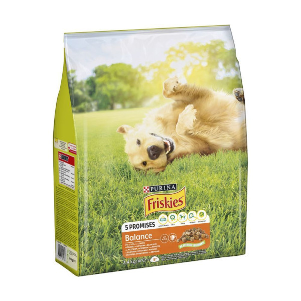 Сухий корм для собак Friskies Balans 2,4 кг - курка та овочі Friskies – купити зі знижкою %