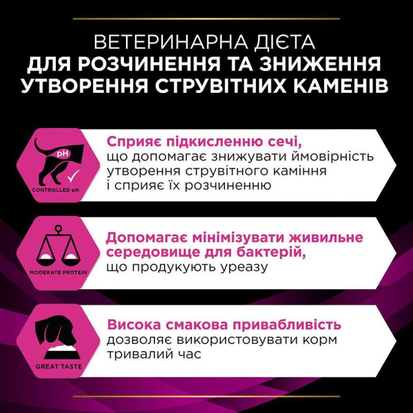 Сухий корм для собак при захворюваннях сечовивідних шляхів Pro Plan Veterinary Diets Urinary 1,5 кг (курка) Pro Plan Veterinary Diets – купити зі знижкою %