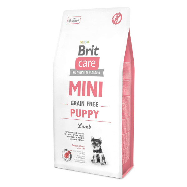 Brit Care Mini GF Puppy сухий корм для цуценят 7 кг - ягня Brit Care – купити зі знижкою %
