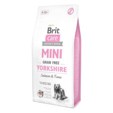 Brit Care Mini GF Yorkshire сухий корм для собак 7 кг - лосось та тунець