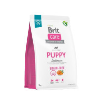 Brit Care Grain-Free Puppy сухий корм для цуценят 3 кг - лосось