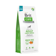 Brit Care Grain-free Adult Large Breed сухий корм для собак 12 кг - лосось
