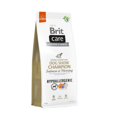 Brit Care Hypoallergenic Dog Show Champion сухий для собак 12 кг - лосось та оселедець