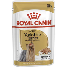 Вологий корм для собак Royal Canin Yorkshire Terrier Adult pouch 85 г (1 упак 12 шт)
