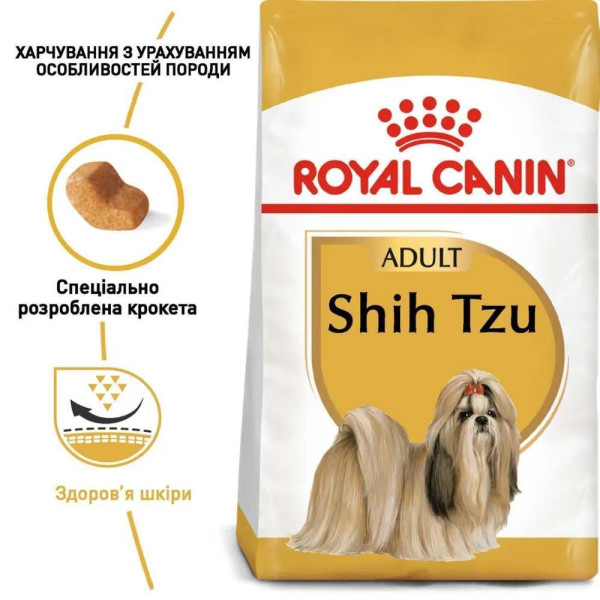 Сухий корм для собак Royal Canin Shih Tzu Adult 1,5 кг Royal Canin – купити зі знижкою %
