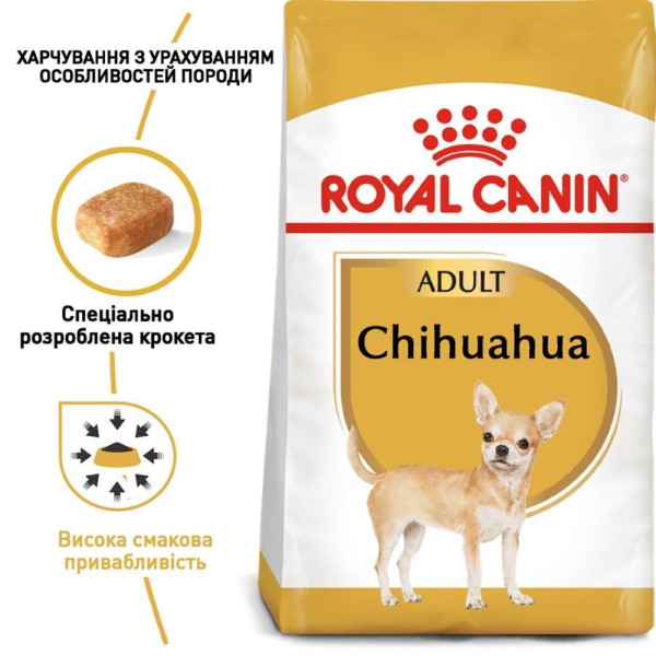 Сухий корм для собак Royal Canin Chihuahua Adult 3 кг Royal Canin – купити зі знижкою %
