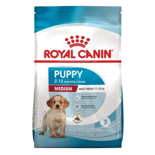 Сухий корм для цуценят Royal Canin Medium Puppy 4 кг Royal Canin – купити зі знижкою %