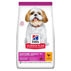 Сухой корм для собак Hill’s Science Plan Mature Adult 7+ Small&Mini 1,5 кг - курица