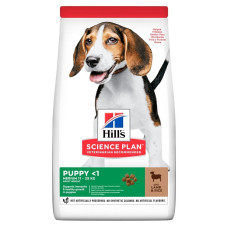 Сухой корм для щенков Hill’s Science Plan Puppy Medium Breed 14 кг - ягненок и рис