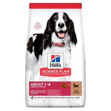 Сухой корм для собак Hill’s Science Plan Adult Medium Breed 14 кг - ягненок и рис