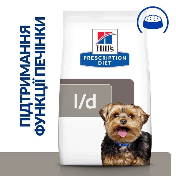 Сухой корм для собак Hill's Prescription Diet l/d 1,5 кг Hills – купить со скидкой
