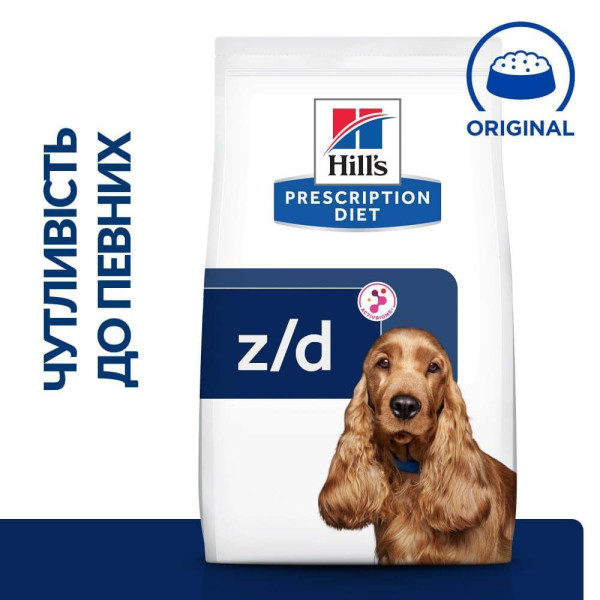 Сухой корм для собак Hill’s Prescription Diet z/d 3 кг Hills – купить со скидкой