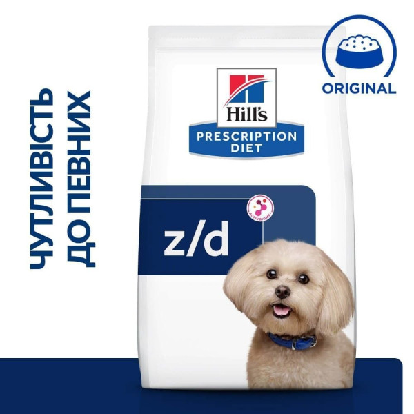 Сухой корм для собак Hill’s Prescription Diet z/d Mini 6 кг Hills – купить со скидкой
