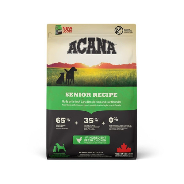 Сухий корм для собак всіх порід Acana Senior Dog Recipe | 11.4 кг (курка) Acana – купити зі знижкою %