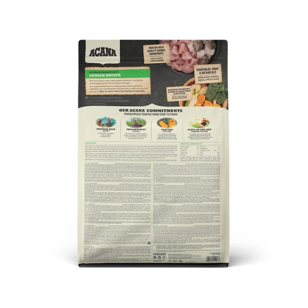 Сухий корм для собак всіх порід Acana Senior Dog Recipe | 11.4 кг (курка) Acana – купити зі знижкою %