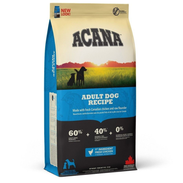 Сухий корм для дорослих собак всіх порід Acana Adult Dog Recipe 6 кг - курка Acana – купити зі знижкою %