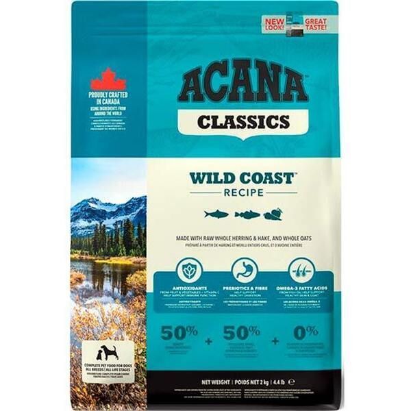 Сухий корм для собак Acana Wild Coast 2 кг - лосось та оселедець Acana – купити зі знижкою %