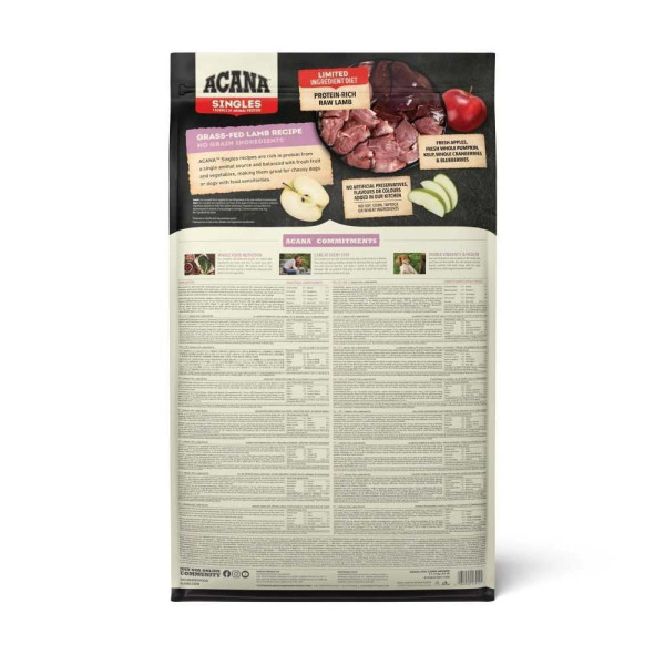 Сухий корм для собак з чутливим травленням Acana Grass-Fed Lamb 11,4 кг (ягня) Acana – купити зі знижкою %