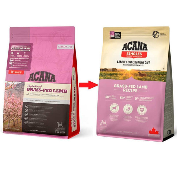 Сухий корм для собак з чутливим травленням Acana Grass-Fed Lamb 17 кг (ягня) Acana – купити зі знижкою %