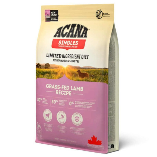 Сухий корм для собак з чутливим травленням Acana Grass-Fed Lamb 6 кг (ягня) Acana – купити зі знижкою %