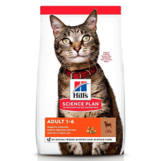 Сухой корм для кошек Hill's Science Plan Adult 1,5 кг - ягненок