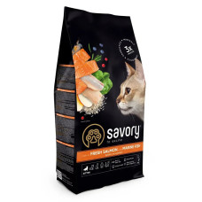Сухой корм для котят Savory Kitten 2 кг – лосось и морская рыба