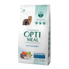 Сухий корм для собак Optimeal Adult Mini Breed 1.5 кг - лосось