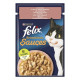 Вологий корм для котів Felix Fantastic 85 г - форель та зелені боби(1 упаковка 26 шт) Felix – купити зі знижкою %