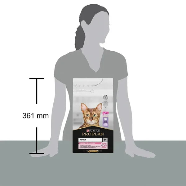Сухой корм для кошек Pro Plan Adult 1+ Delicate Digestion 1,5 кг - индейка Pro Plan – купить со скидкой