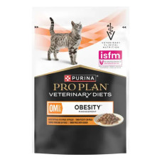 Вологий корм для котів Purina Pro Plan Veterinary Diets HU St/Ox Obesity 85 г*10шт
