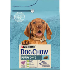 Сухий корм для цуценят всіх порід Dog Chow Puppy Lamb 2,5 кг (ягня)