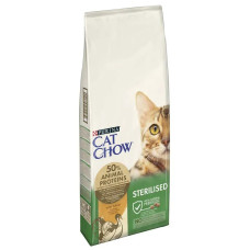 Сухий корм для котів Cat Chow Sterilized 15 кг - індичка