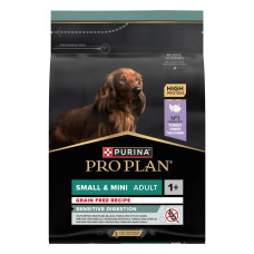 Сухой корм для собак мелких пород Pro Plan Sensitive Digestion - индейка 2.5 кг