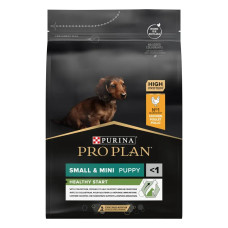 Сухой корм для щенков и молодых собак Pro Plan Puppy Small & Mini 3 кг - курица