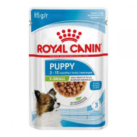 Вологий корм для собак Royal Canin X-Small Puppy pouch 85 г (1 упак 12 шт)
