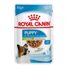 Вологий корм для собак Royal Canin X-Small Puppy pouch 85 г (1 упак 12 шт)