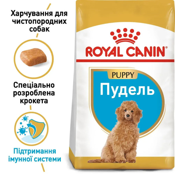 Сухий корм для цуценят Royal Canin Poodle Puppy 500 г Royal Canin – купити зі знижкою %